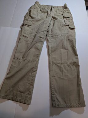 Lot of 2, 5.11 tactical womens 64360 Pro Ripstop size 8 regular khaki pants
